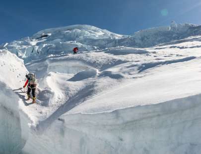 Summiting Antisana